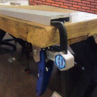 Pince de serrage à levier pour rainures de table 150 mm, pince à cliquet pour rail de guidage pour le travail du bois, la découpe et le fraisage