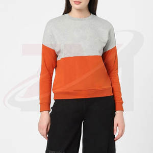 Sweat-shirts pour femmes tendance et à la mode, personnalisables pour un usage décontracté, prix de gros, manches longues, logo sur le devant - Product Image 5