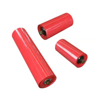 Galet de convoyeur robuste en acier inoxydable, résistant au feu, dimensions personnalisables pour l'exploitation minière