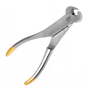 Coupe-épingles manuel canulé de qualité supérieure en acier inoxydable, outil chirurgical orthopédique professionnel réutilisable CE - Product Image 2