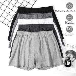 Caleçons Boxers Respirants en Coton et Soie Tricotés pour Hommes, Taille XXL, avec Logo Personnalisé – Sous-vêtements Durables à Taille Classique, Vente en Gros - Product Image 5