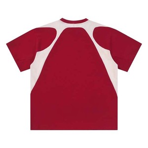 T-shirt décontracté tricoté à col rond et manches raglan pour homme, séchage rapide, couleur unie, coupe classique, design épuré - Product Image 2
