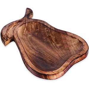 Bol à fruits artisanal en bois de Sheesham avec poignée en forme d'éléphant - Vente en gros - Product Image 1