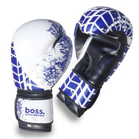 Gants de boxe à sublimation avec design imprimé haute intensité, protection rembourrée pour les mains et fermeture de poignet réglable