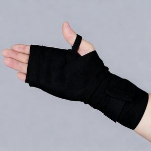 Lot de 2 bandages de boxe pour enfants en néoprène avec fermeture pour la protection des poignets et des mains lors des combats MMA - Product Image 4