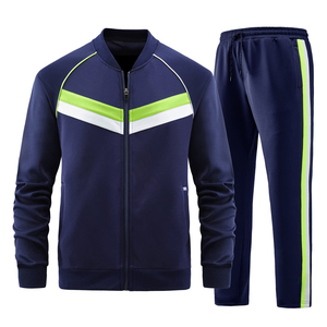 Mens Casual Winter Training Sportswear Jogger <b>Set</b> High Quality Jogging Suit Bulk Wholesale Custom Logo - Product Image 4