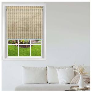Persiana Enrollable de Bambú Decorativa, Inalámbrica, Integrada, Lisa, Natural, Horizontal, con Filtro de Luz, para Interiores Ecológicos - Product Image 1