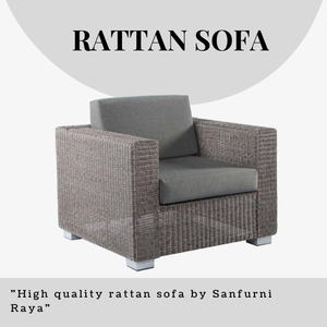 Outdoor <b>Rattan</b> <b>Sofa</b> Good Product Modern Simple Designs Direct Factory From Indonesia Affordable Price Eco-friendly - Product Image 6