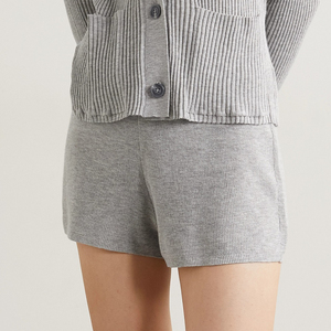 Shorts décontractés en cachemire tricoté de luxe pour femme, vente en gros d'usine, collection été - Product Image 4
