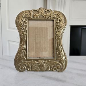 Cadre photo classique en laiton, cadre en laiton antique royal, cadre de table de luxe en laiton, cadre vintage en laiton fait main - Product Image 3