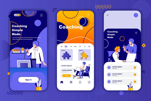 WISE HUSTLERS TECHNOLOGIES PRIVATE LIMITED Mobile App UI Kit Stock Coaching Service Design Template Linux MAC for Support