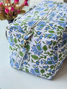 Bolso Tote de Algodón Indio para Mujer, Acolchado, con Estampado Floral Bohemio, Perfecto para Verano, Invierno, Playa, Viajes, Hecho a Mano, Estilo Vintage - Product Image 2