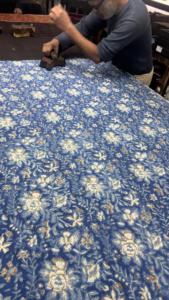 Tela de Algodón Estampada a Mano 100%, Suave, Transpirable, Material Natural, Venta al por Mayor, India SOUL JAIPUR, Hilo Peinado 60S para Niñas - Product Image 5