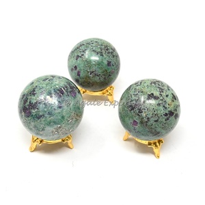 Vente en gros de cristaux naturels pierres de guérison artisanat sphères d'obsidienne rouge acajou pour cadeaux souvenirs - Product Image 3