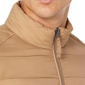 Fashion Puffer Jacket <b>Padded</b> Down Winter Puffer Jackets Men New Casual Fashion Stand Hooded Slim Winter Puffer Jacket - Product Image 2