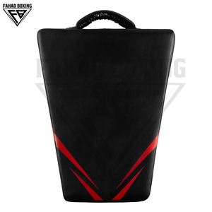 2026 Black Red Durable MMA & Muay Thai High-Impact <b>Foam</b> <b>Padded</b> Training Shield PVC Boxing Target For Martial Arts Training - Product Image 2