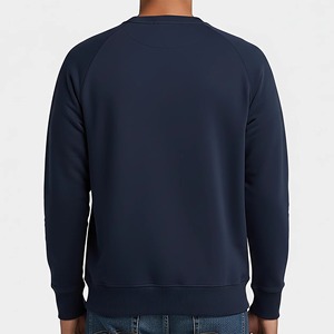 Sweat-shirts pour hommes 100 % coton, personnalisables avec logo brodé ou appliqué, coupe oversize, col rond, épaules tombantes, basiques, vente en gros - Product Image 2