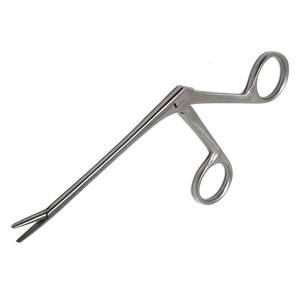 Pinzas de Cocodrilo para Oído ENT Premium, Esterilizables en Autoclave, Pinzas de Cocodrilo para Eliminar Cera de Oído, Vástago Recto Serrado - Product Image 1