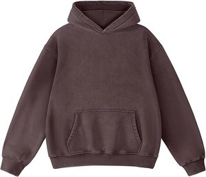 Sudadera con Capucha Unisex de Felpa con Lavado Ácido Personalizado, 100% Algodón, Cómoda, con el Mejor Diseño, Ligera, de Alta Calidad, Nueva Llegada - Product Image 4