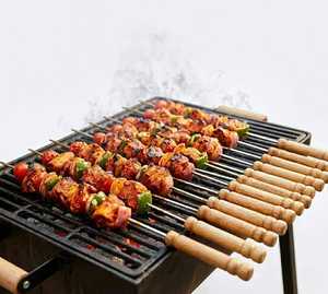 Parrilla Portátil de Carbón con Soporte para Asar al Aire Libre y Barbacoa - Product Image 1
