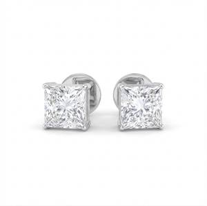 Premium Quality Iced Out Moissanite <b>Stud</b> Earrings For Women Designed For Engagement Parties Wedding Available For Sale - Product Image 1