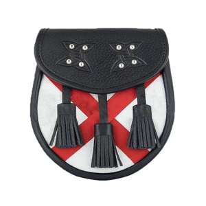 Cinturones Tartan Sporran con Adornos Metálicos y Borlas Clásicas, Perfectos para Vestimenta Cultural y Eventos Especiales - Product Image 2