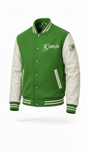 Vêtements professionnels universitaires avec doublure matelassée et patchs brodés, style américain authentique, vente en gros - Product Image 2