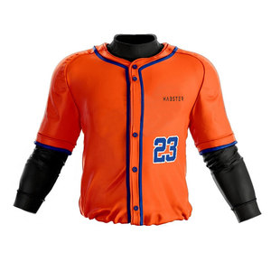Uniforme de Béisbol Personalizado con Logotipo, Transpirable, Ligero, de Poliéster, Talla Grande, Precio Económico para Hombre 2026 - Product Image 3