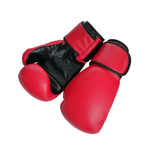 Guantes de Boxeo de Piel Sintética PU, Duraderos, con Velcro, para Boxeo, Kickboxing, Muay Thai y Gimnasio, Multicapa - Product Image 1