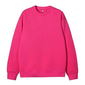 Sudadera de mujer de forro polar suave, jersey holgado de manga larga, top informal para uso diario, cuello redondo de invierno, tela cómoda, ropa urbana. - Product Image 6