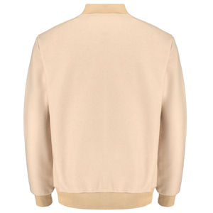 Nouveauté : Blouson Bomber Homme Col Montant Personnalisé Automne Hiver avec Fermeture Éclair et Logo Personnalisé – Service OEM - Product Image 2