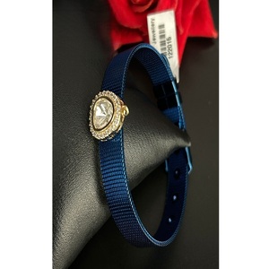 Bracelets ouvrables en laiton plaqué or de qualité supérieure, tendance et élégants, pour femmes et filles, pour la collection de mariage - Product Image 1