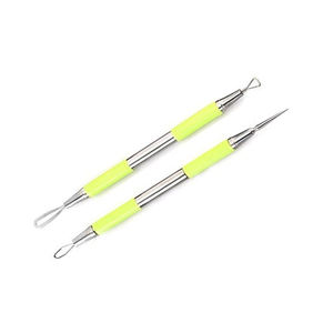 Juego de Herramientas para Eliminar Puntos Negros de Acero Inoxidable, Extractor de Acné, Espinillas e Imperfecciones con Mango de Diseño de Dos Colores, Tratamiento para el Acné - Product Image 5