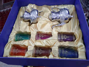 Service à thé marocain dans un emballage cadeau - Product Image 2