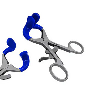เครื่องมือเปิดปากคุณภาพพรีเมียม Molt Mouth Gag ขนาด 3.5 นิ้ว สีฟ้า ทำจาก PVC สำหรับงานทันตกรรมและศัลยกรรมช่องปากและขากรรไกร - Product Image 1