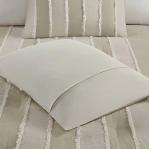 Modern Striped Cotton <b>Comforter</b> <b>Set</b> 3 Pcs Washable Bedding Home Decor <b>Comforter</b> <b>Sets</b> - Product Image 3