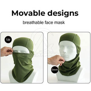 Cubrecabezas Multifuncional para Deportes al Aire Libre, Cálido para Invierno, Tejido Elástico Transpirable, Cobertura Completa de la Cabeza - Product Image 5