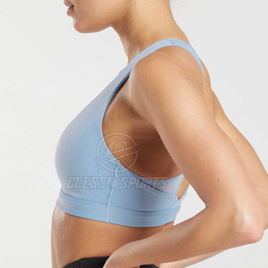 Nuevo sujetador deportivo de moda para mujer, sin costuras, ajustable, ligero, para gimnasio, en venta en línea. - Product Image 3