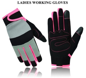 Gants de travail en cuir personnalisés, gants légers et doux en cuir de mouton jaune de qualité supérieure, gants de sécurité - Product Image 5