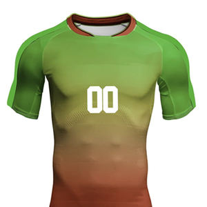 Uniforme de Fútbol de Manga Corta Antibacterial de Alta Calidad, Transpirable y de Secado Rápido, Diseño Personalizado Sublimado, Unisex para Adultos - Product Image 6