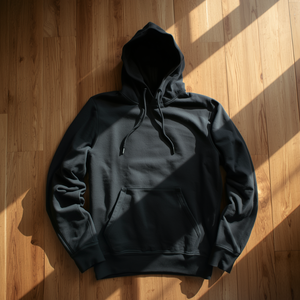 เสื้อฮู้ดออกกำลังกายแขนสั้น น้ำหนักเบา ระบายอากาศได้ดี ผลิตจากผ้าฝ้ายฟลีซ พร้อมบริการรับผลิตแบบ OEM ODM - Product Image 2