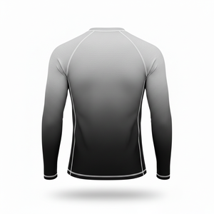 เสื้อรัดรูปแขนยาวแบบยูนิเซ็กซ์สำหรับฝึกซ้อมกีฬา แห้งเร็ว บีจีเจ เอ็มเอ็มเอ็ม ยิวยิตสู กราปลิง โนกิ ชุดกีฬา - Product Image 2
