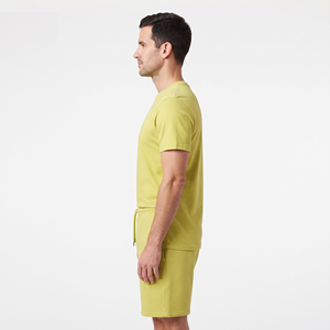 Conjuntos de Verano para Hombre al por Mayor, Corte Regular, 100% Algodón, Pantalones Cortos y Camiseta de Manga Corta - Product Image 3