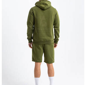 Conjunto de Sudadera con Capucha y Pantalones Cortos para Hombre, Ligero, Transpirable, de Manga Larga, Estilo Casual para Invierno - Product Image 6