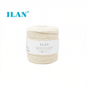 Bobina di Corda in Cotone Ilan 4 mm 400 G Circa - Product Image 1
