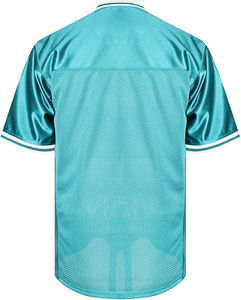 เสื้อฟุตบอลอเมริกันคุณภาพสูง สีส้ม สำหรับทุกเพศ ผลิตจากโพลีเอสเตอร์ 100% แขนสั้น ไซส์ใหญ่ ระบายอากาศได้ดี พิมพ์ลายได้ตามต้องการ สำหรับทีม - Product Image 3
