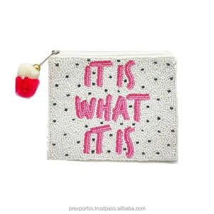 Monedero de Cuentas con Diseño de Tigre Hecho a Mano, Monedero con Cremallera de Animales, Bordado de la Selva, Bolso de Mano para Mujer - Product Image 2