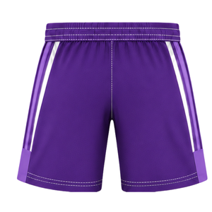 Customized Purple <b>White</b> Rugby <b>Shorts</b> Team Uniform Breathable Lightweight Custom Training Sportswear Athletic Performance <b>Shorts</b> - Product Image 2
