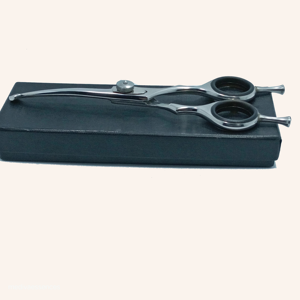 Professional Hairdressing Scissors Stainless Steel 440C Sharp Blade Right Handed Medium <b>Handle</b> Rubber Grip Hair Cutting <b>Shears</b> - Product Image 1