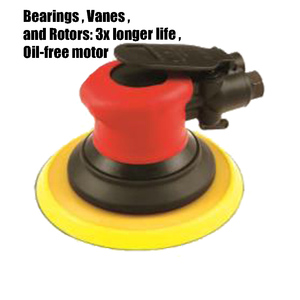 Ponceuses orbitales aléatoires 12,000 tr/min 5mm et 3/16 "(5) ponceuse sans vide pour outils pneumatiques de voiture ponceuse pneumatique OBS-101-N5 et OBS-101-N6 - Product Image 1